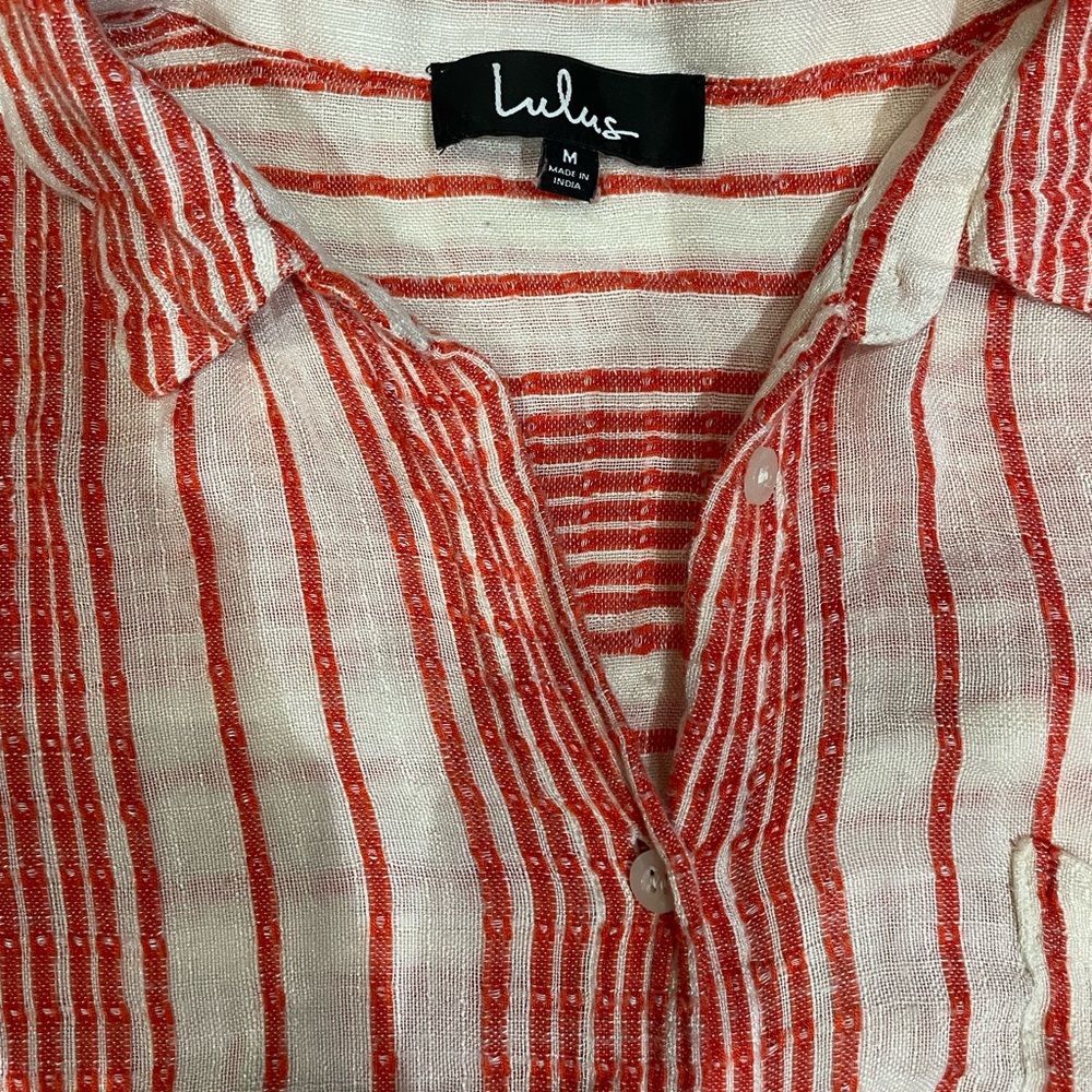 Lulus Button Down - image 2
